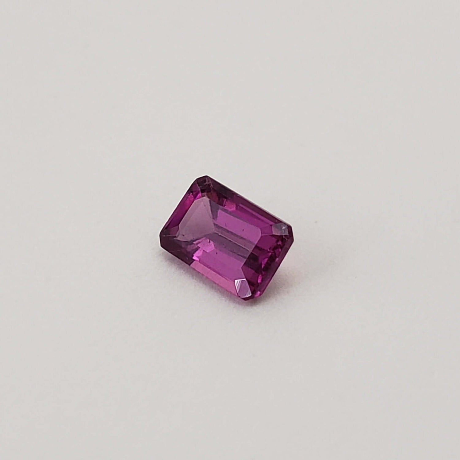  Rhodolite Garnet | Untreated Garnet | Octagon Cut | Reddish Purple | 6x4mm | SO24 1