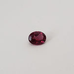  Rhodolite Garnet | Untreated Garnet | Oval Cut | Reddish Purple | 5.3x4.1mm | Tanzania 2
