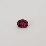  Rhodolite Garnet | Untreated Garnet | Oval Cut | Reddish Purple | 5.3x4.1mm | Tanzania 