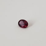  Rhodolite Garnet | Untreated Garnet | Oval Cut | Reddish Purple | 5.3x4.1mm | Tanzania 1