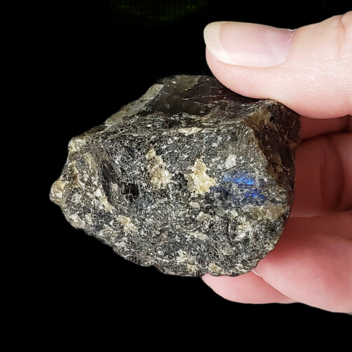  Rough Labradorite | Natural Gray Rainbow | 111.2 gr | Madagascar 5