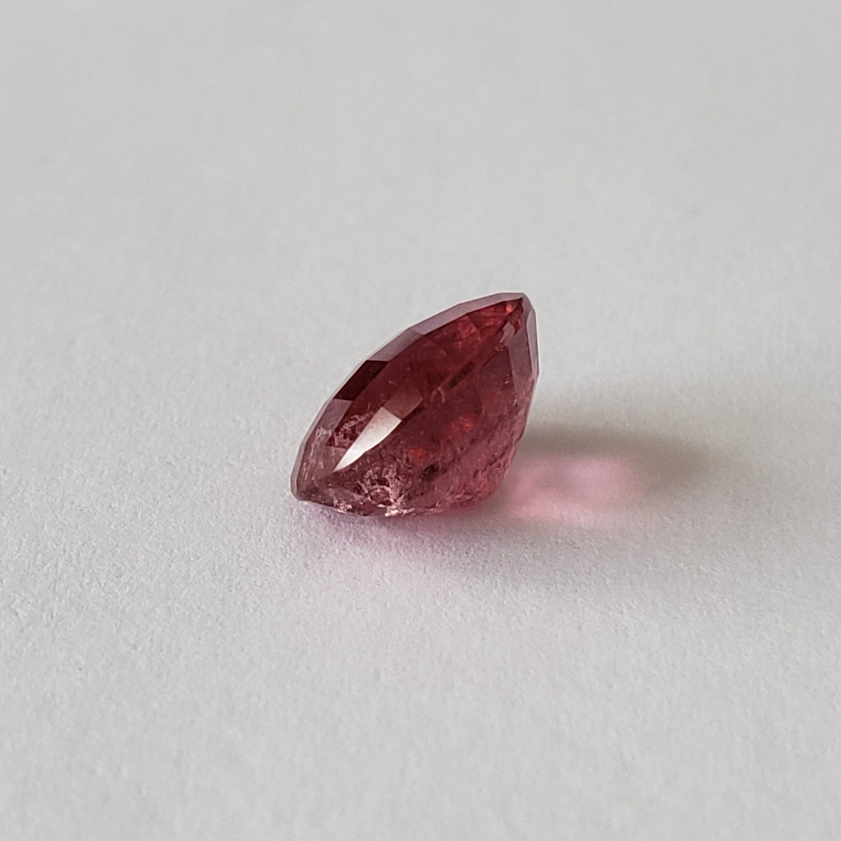  Rubellite | Checkerboard Oval Cut | 12x10mm | SO24 3