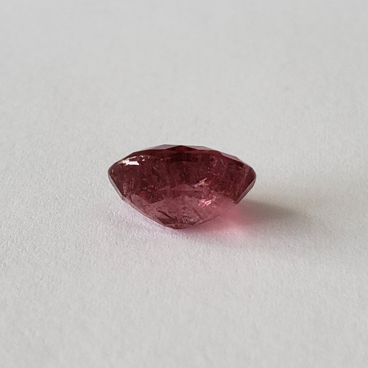  Rubellite | Checkerboard Oval Cut | 12x10mm | SO24 4