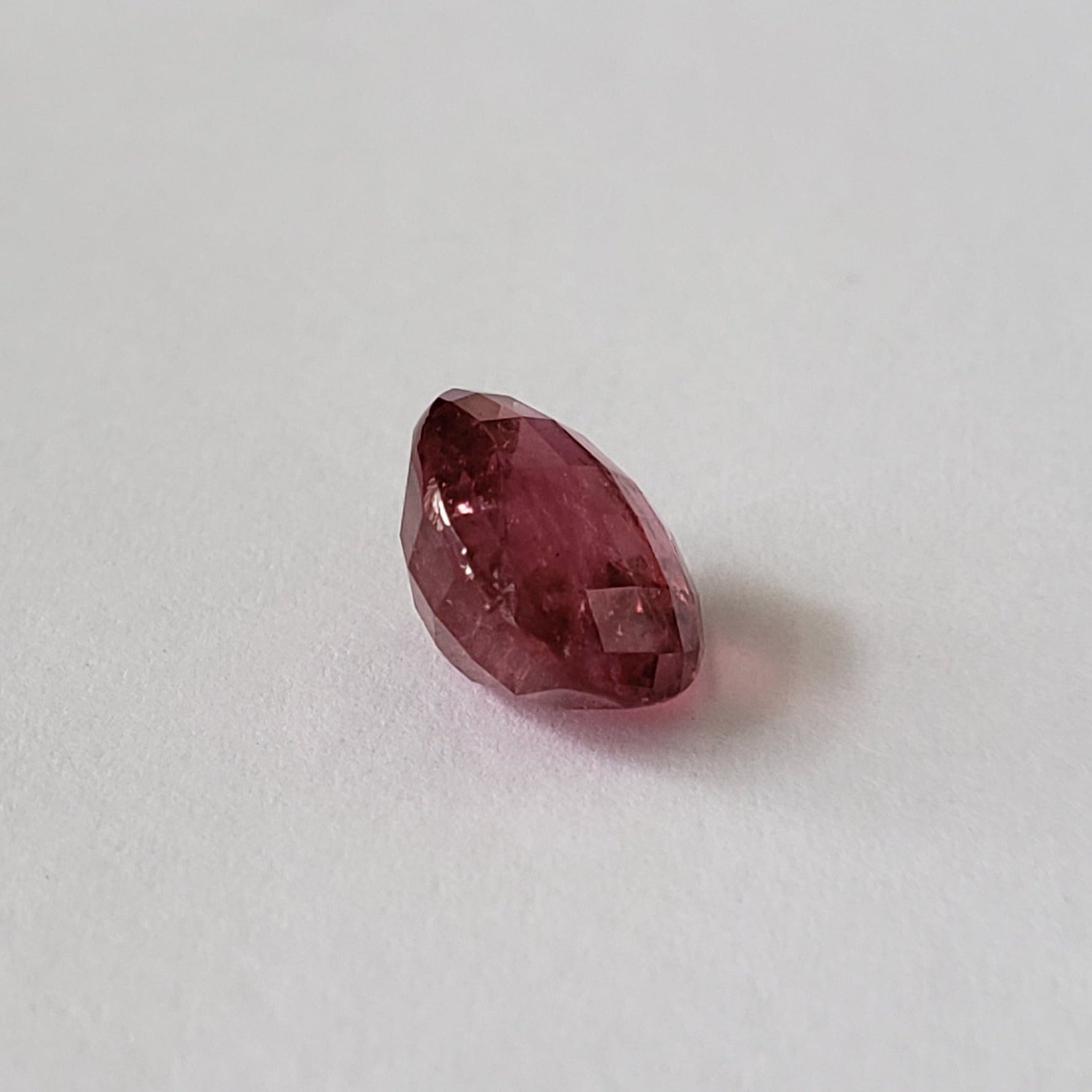  Rubellite | Checkerboard Oval Cut | 12x10mm | SO24 5