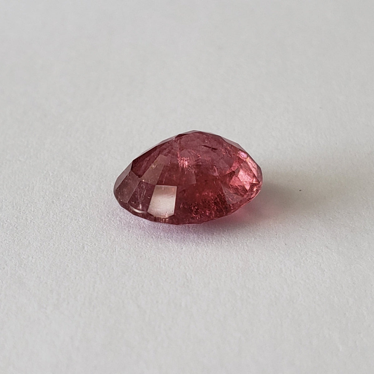  Rubellite | Checkerboard Oval Cut | 12x10mm | SO24 6