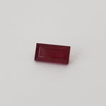  Ruby | Baguette Cut | Pigeon Blood Red | 7.6x4mm | Madagascar 1