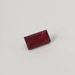  Ruby | Baguette Cut | Pigeon Blood Red | 7.6x4mm | Madagascar 2