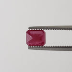  Ruby | Octagon Cut | Pigeon Blood Red | 6x5mm 1.01ct | Madagascar 1
