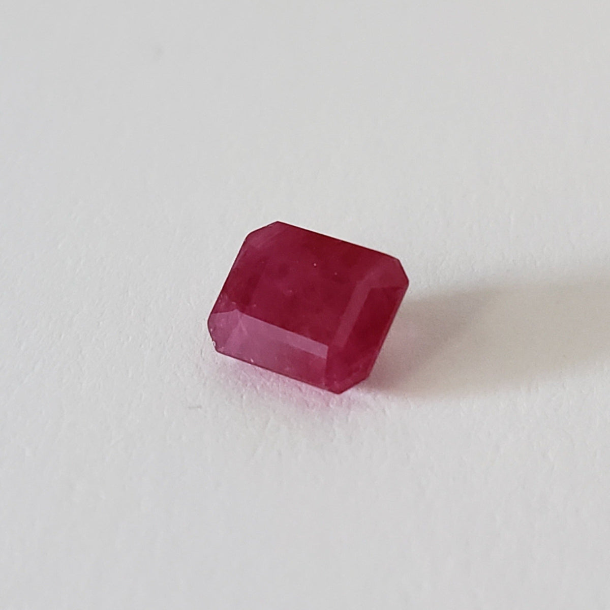  Ruby | Octagon Cut | Pigeon Blood Red | 6x5mm 1.01ct | Madagascar 2