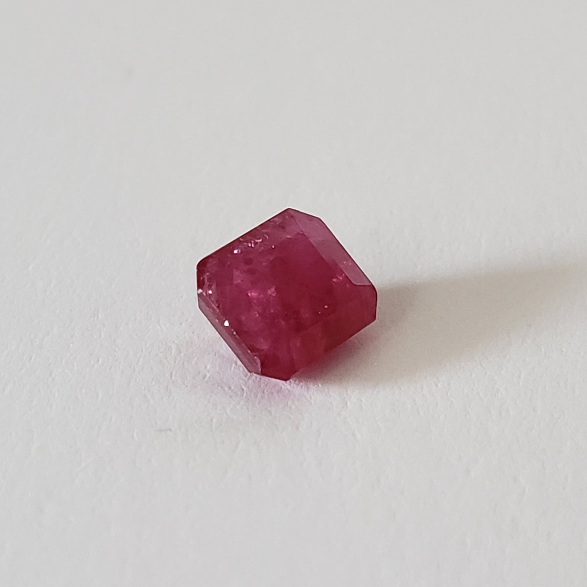  Ruby | Octagon Cut | Pigeon Blood Red | 6x5mm 1.01ct | Madagascar 3