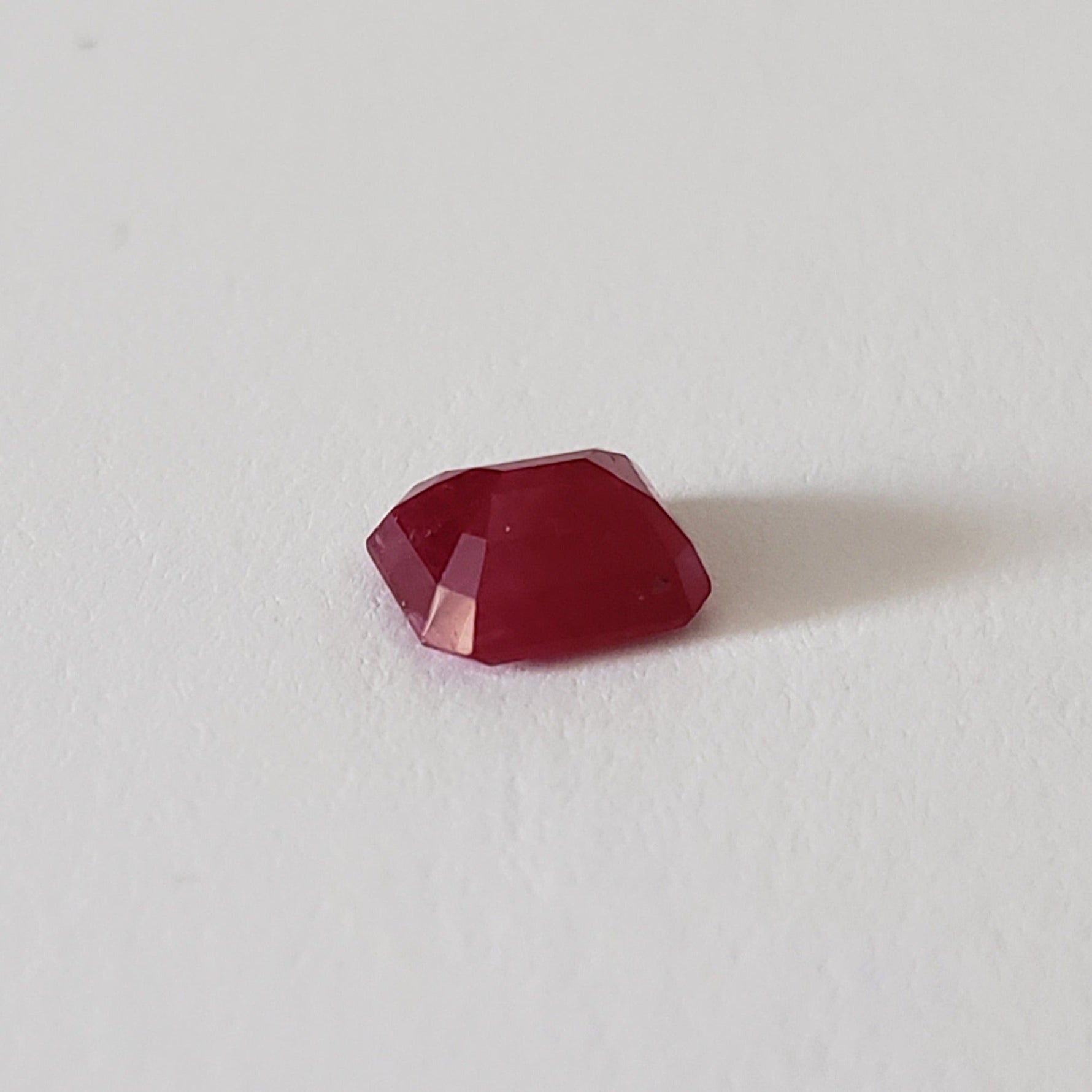  Ruby | Octagon Cut | Pigeon Blood Red | 6x5mm 1.01ct | Madagascar 6