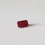  Ruby | Octagon Cut | Pigeon Blood Red | 7.3x4mm 1.3ct |  Myanmar 1