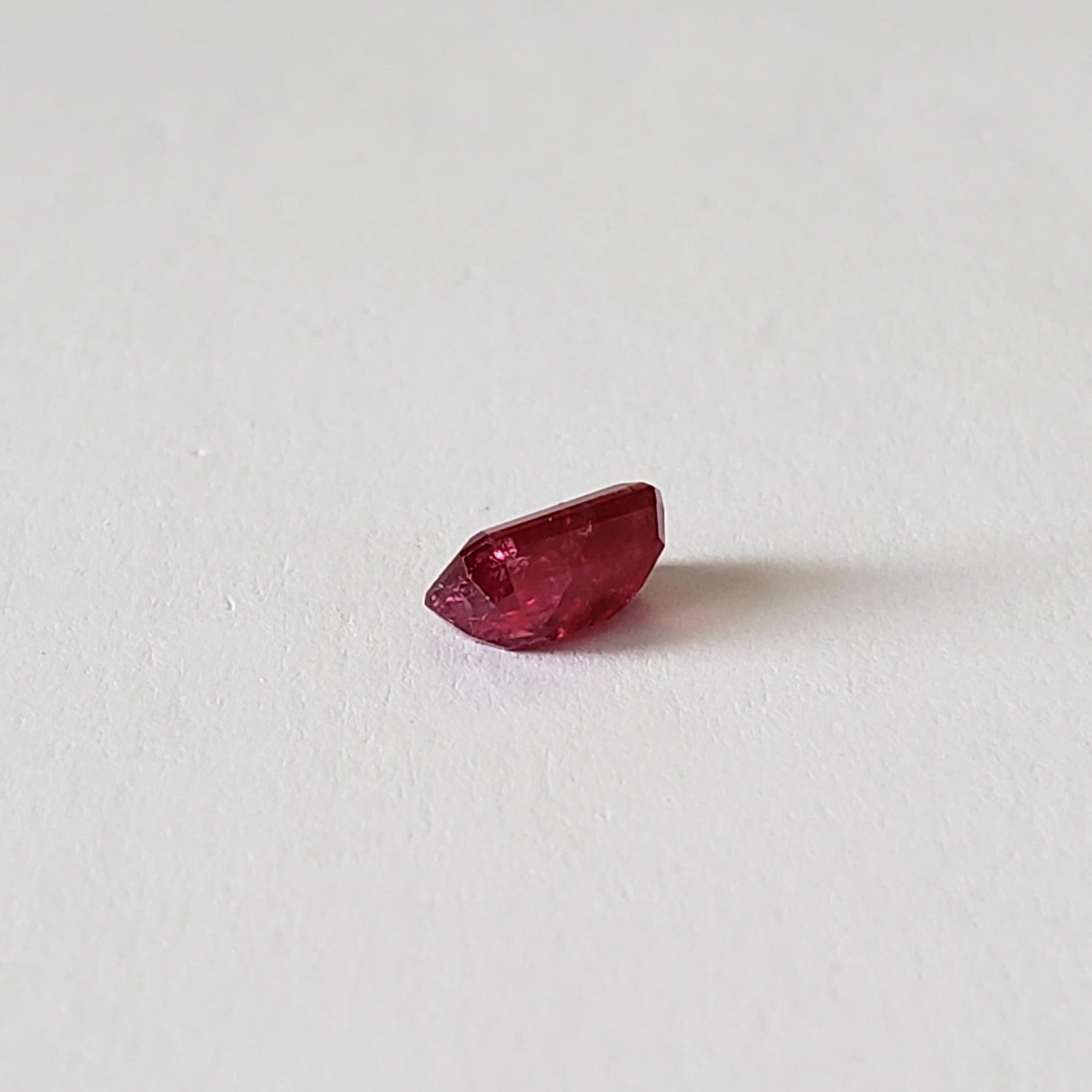  Ruby | Octagon Cut | Pigeon Blood Red | 7.3x4mm 1.3ct |  Myanmar 4