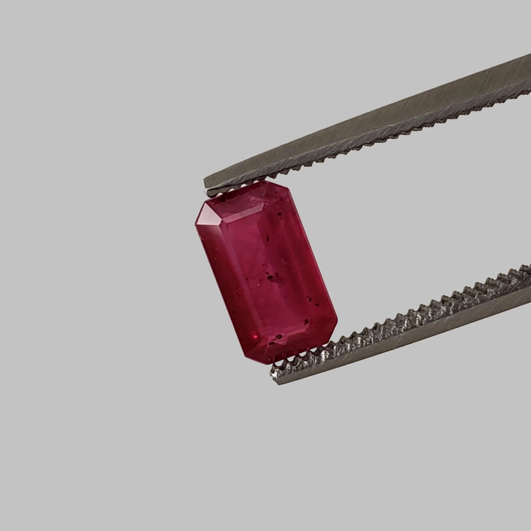  Ruby | Octagon Cut | Pigeon Blood Red | 7.5x4.5mm 1.05ct |  Madagascar 5