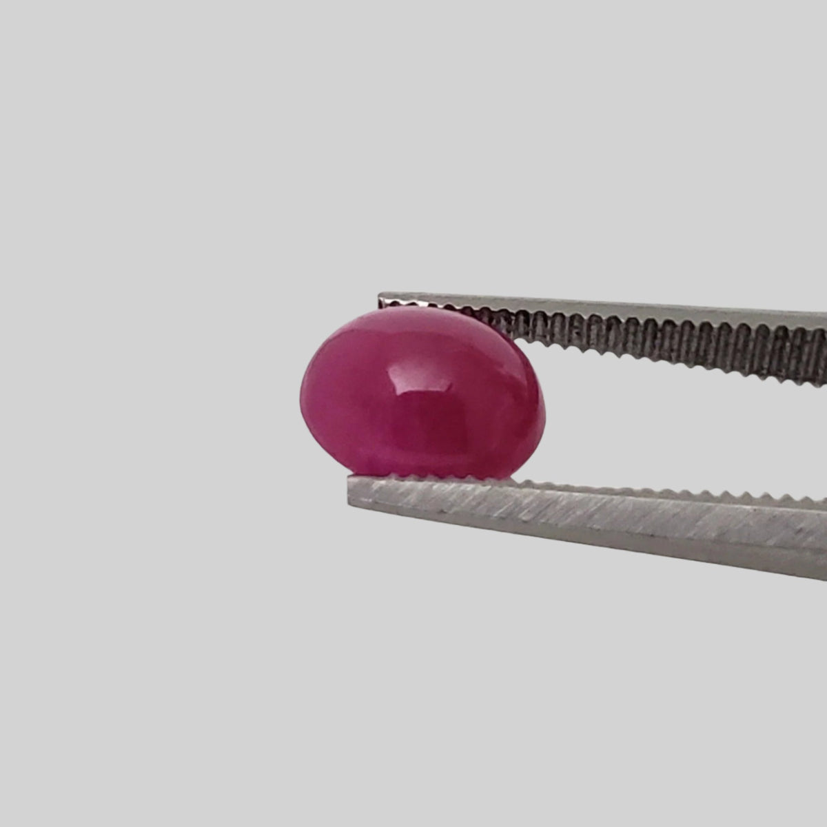  Ruby | Oval Cabochon | Pigeon Blood Red | 7x6mm 1.56ct | Myanmar 4