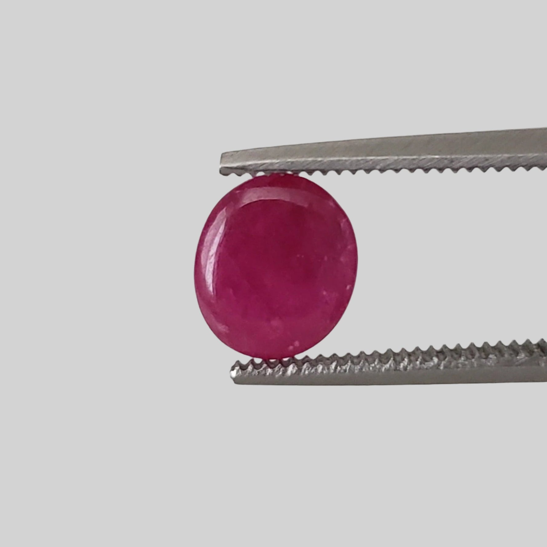  Ruby | Oval Cabochon | Pigeon Blood Red | 7x6mm 1.56ct | Myanmar 5