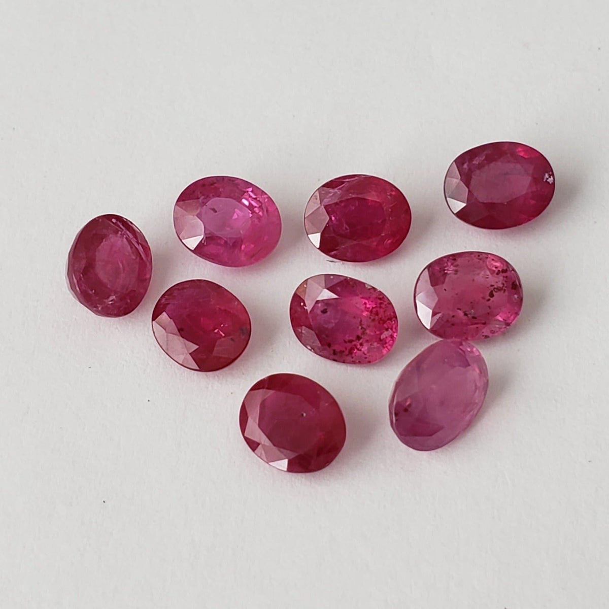  Ruby | Oval Cut | Pigeon Blood Red | 6x5mm 5