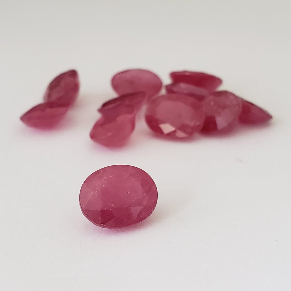  Ruby | Oval Cut | Red | 10x8mm | Madagascar 