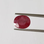  Ruby | Oval Cut | Red | 11x8.6mm 4.91ct | Madagascar | SO24 4