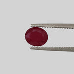  Ruby | Oval Cut | Top Pigeon Blood Red | 7.5x6.3mm 1.85ct | Myanmar | SO24 2