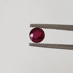  Ruby | Round Cut | Red | 4.5mm 0.45ct | Madagascar 