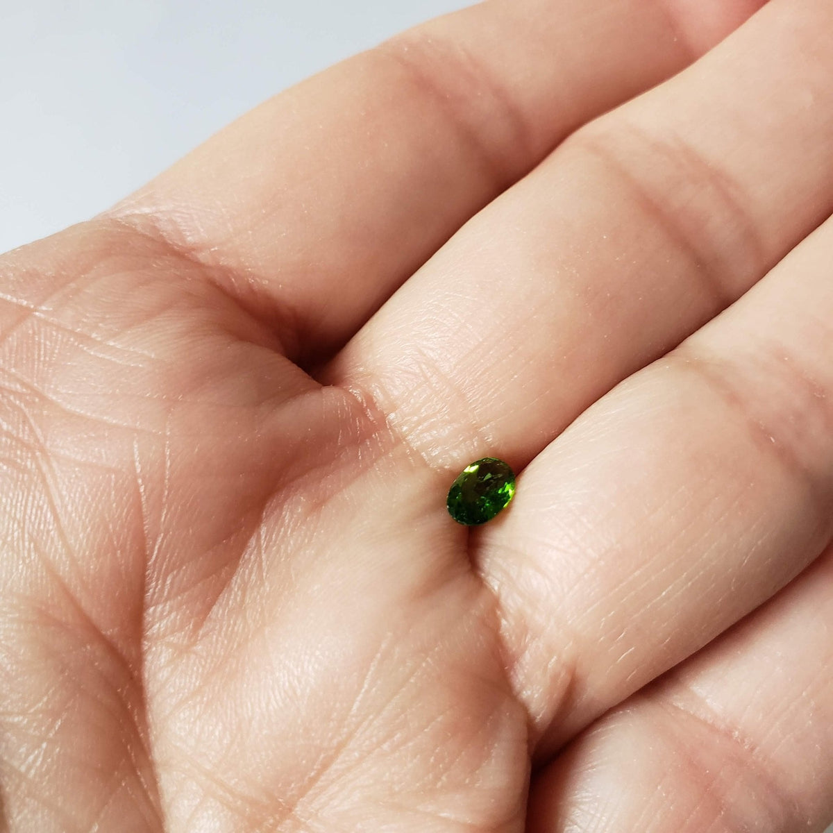  Russian Diopside | Oval Cut | Green | 6x4mm 7