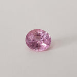  Rutile Sapphire | Oval Cut | Bright Pink | 7.5x6.5mm 1.75ct 