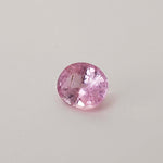  Rutile Sapphire | Oval Cut | Bright Pink | 7.5x6.5mm 1.75ct 6