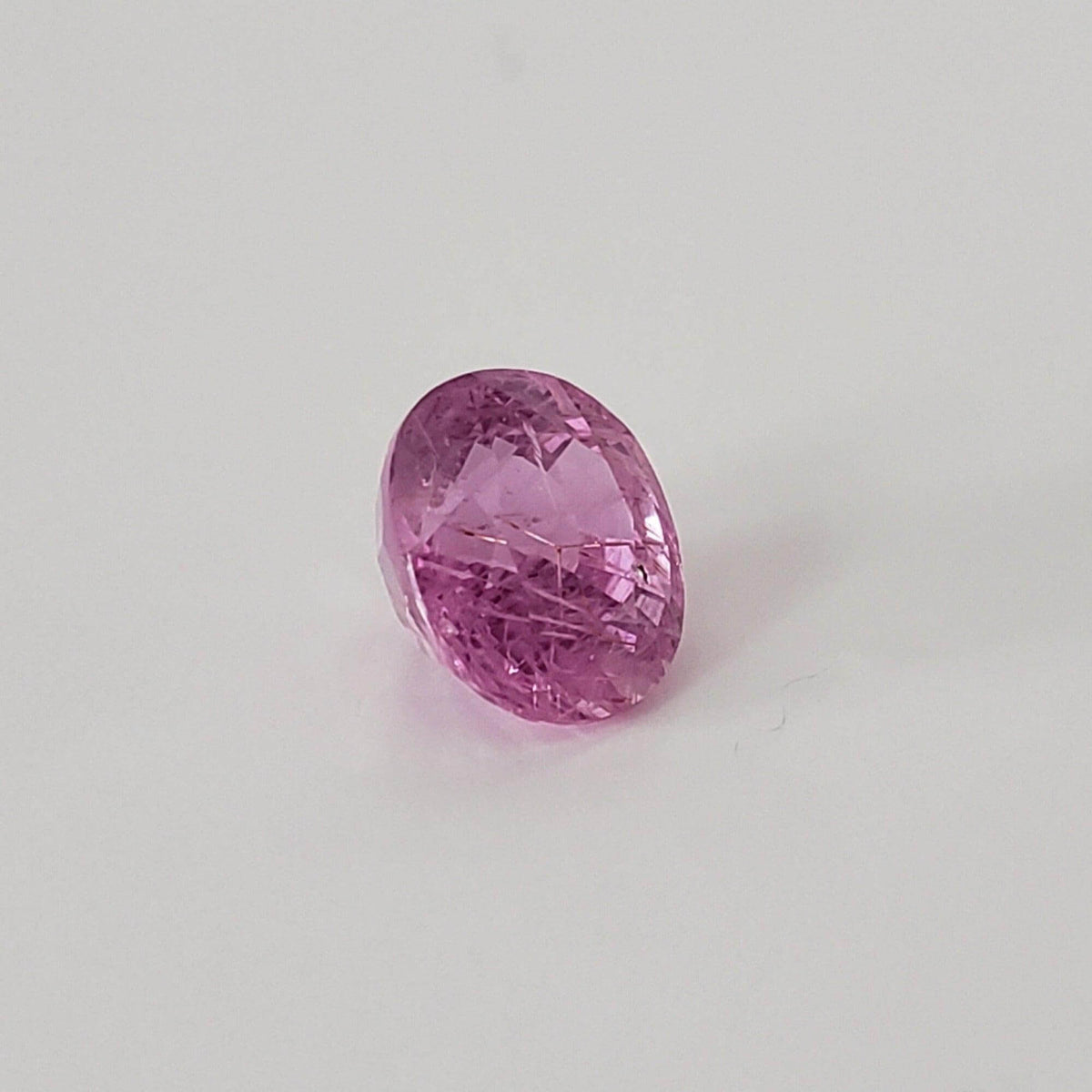  Rutile Sapphire | Oval Cut | Bright Pink | 8x6.5mm 5