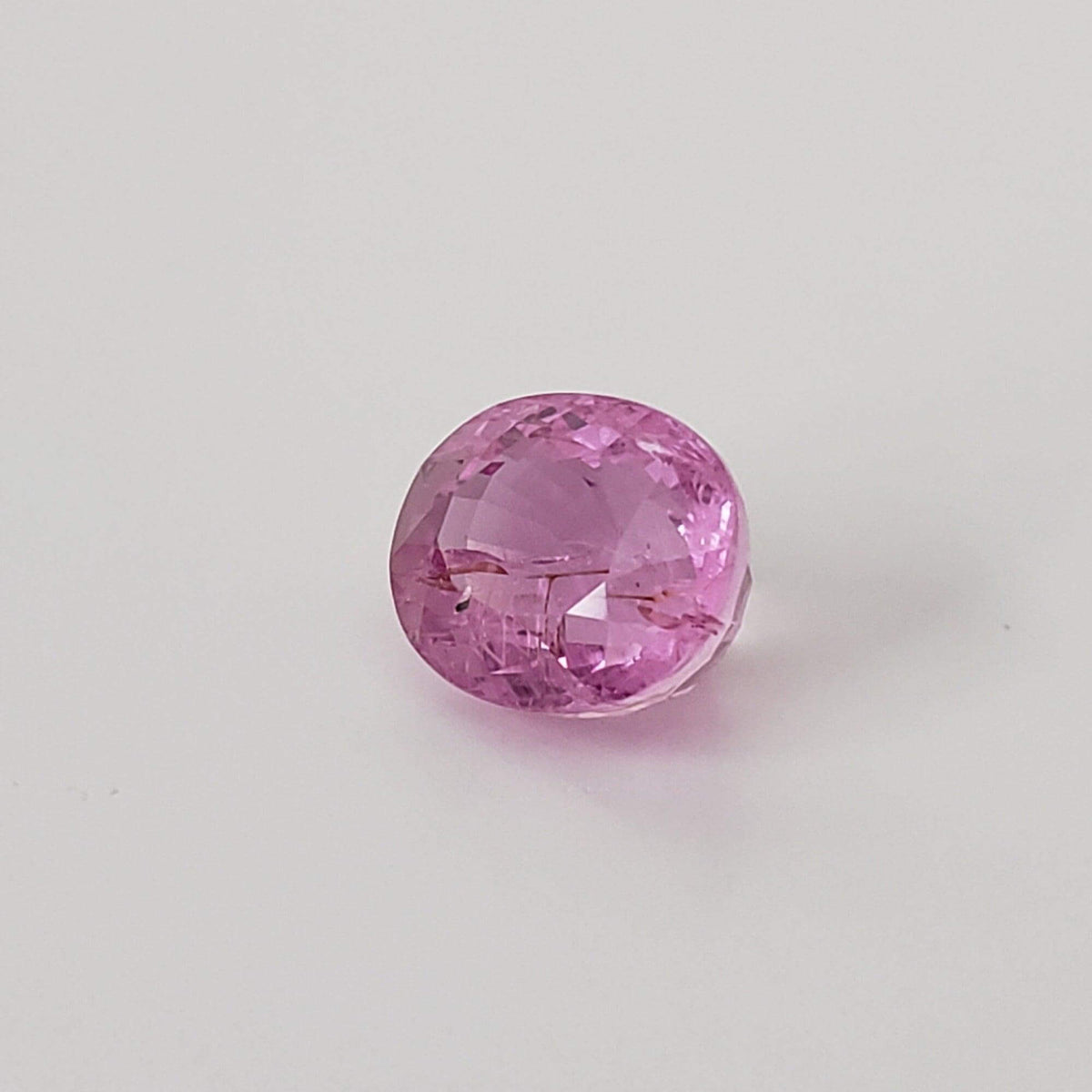  Rutile Sapphire | Oval Cut | Bright Pink | 8x6.5mm 6
