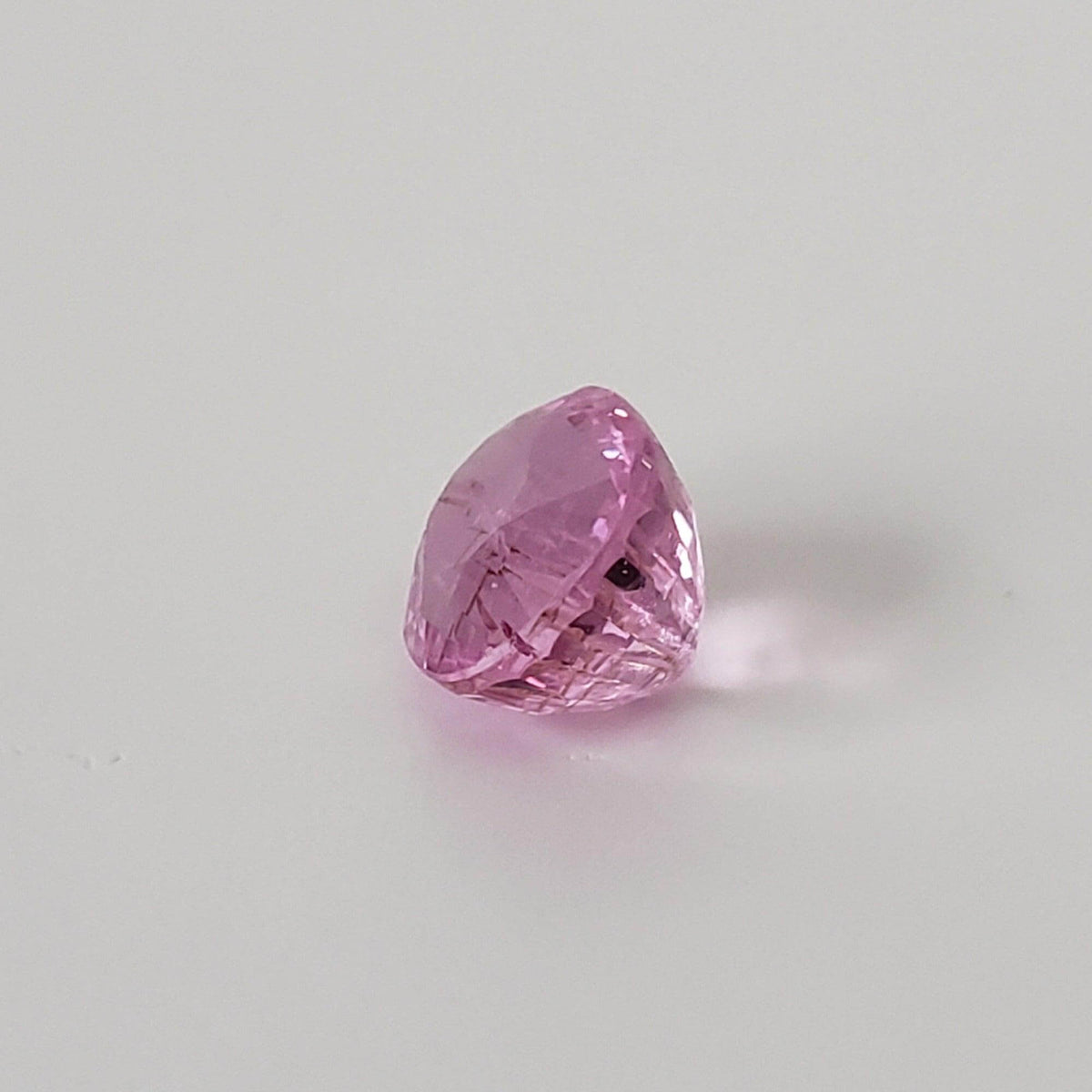  Rutile Sapphire | Oval Cut | Bright Pink | 8x6.5mm 8