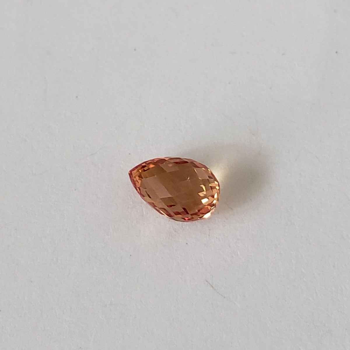  Sapphire | Briolette | Golden | 6.2x4mm | .93ct 5