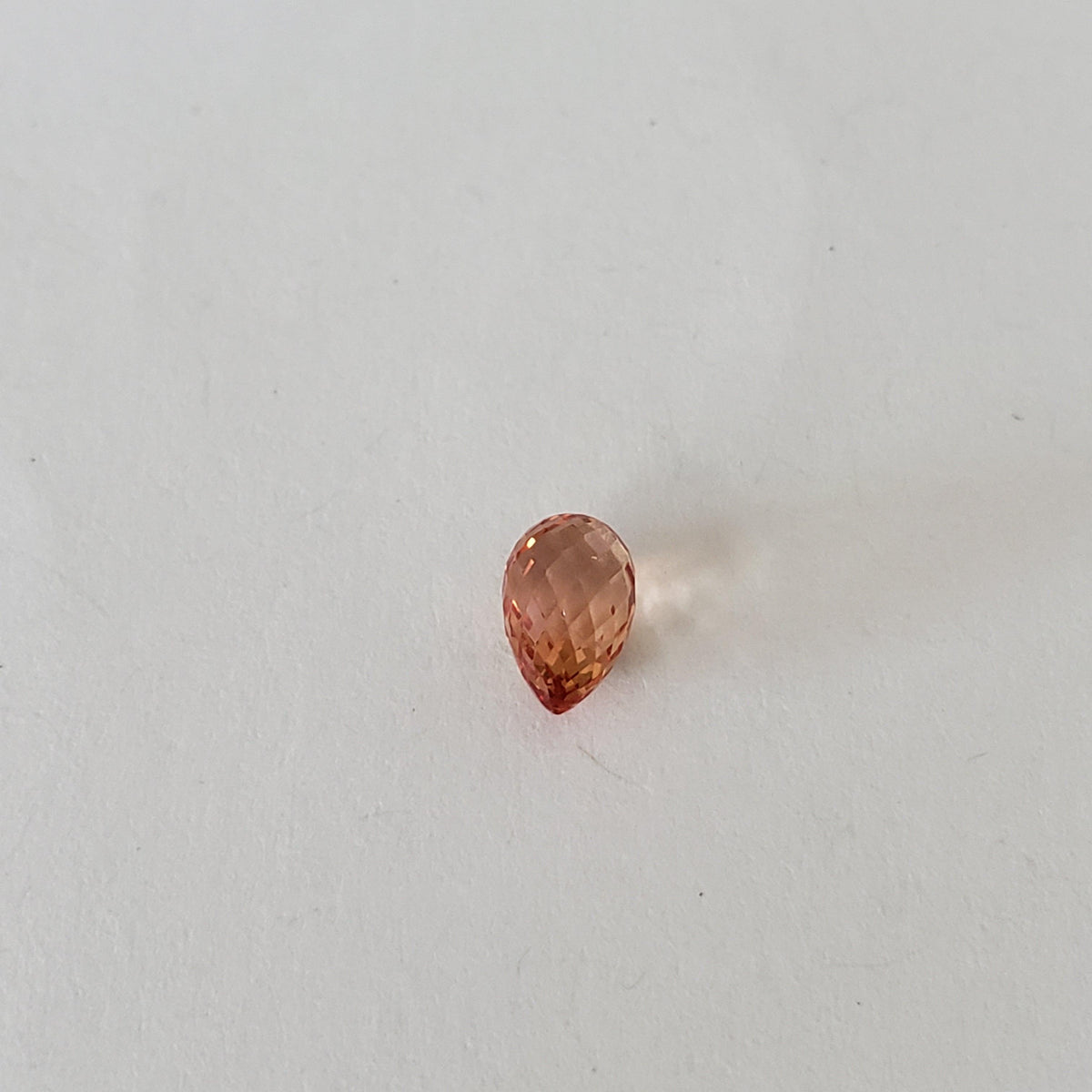  Sapphire | Briolette | Golden | 6.2x4mm | .93ct 6