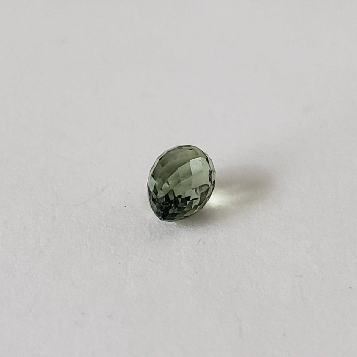 Sapphire | Briolette | Green | 5.9x3.8mm | .83ct 3