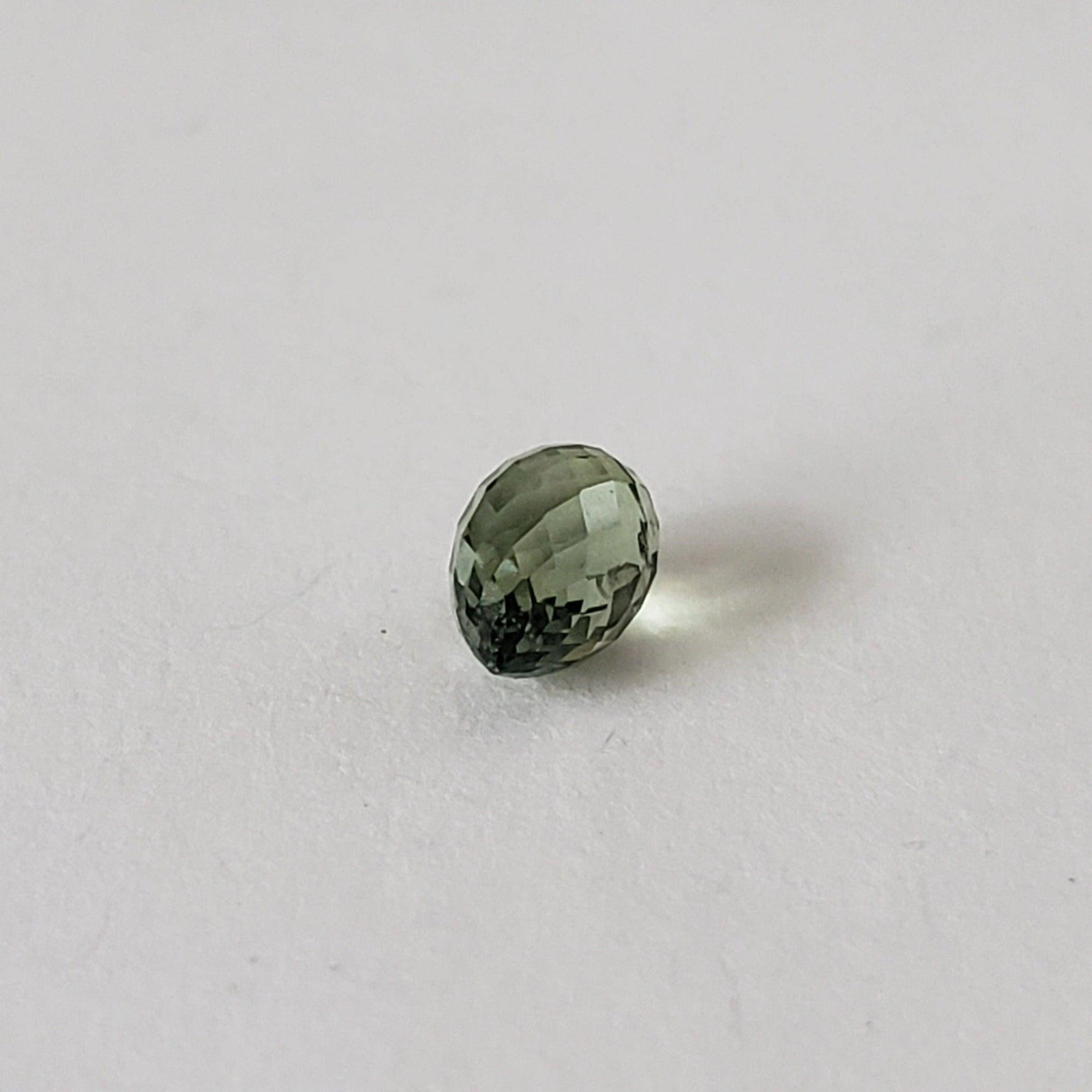  Sapphire | Briolette | Green | 5.9x3.8mm | .83ct 3