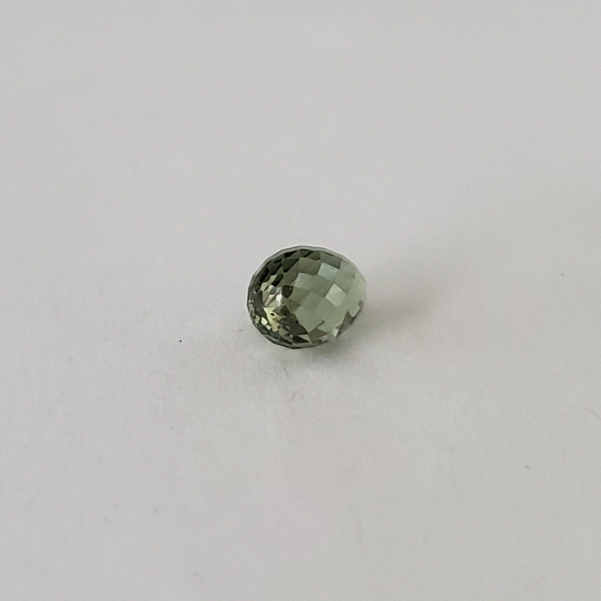  Sapphire | Briolette | Green | 5.9x3.8mm | .83ct 7