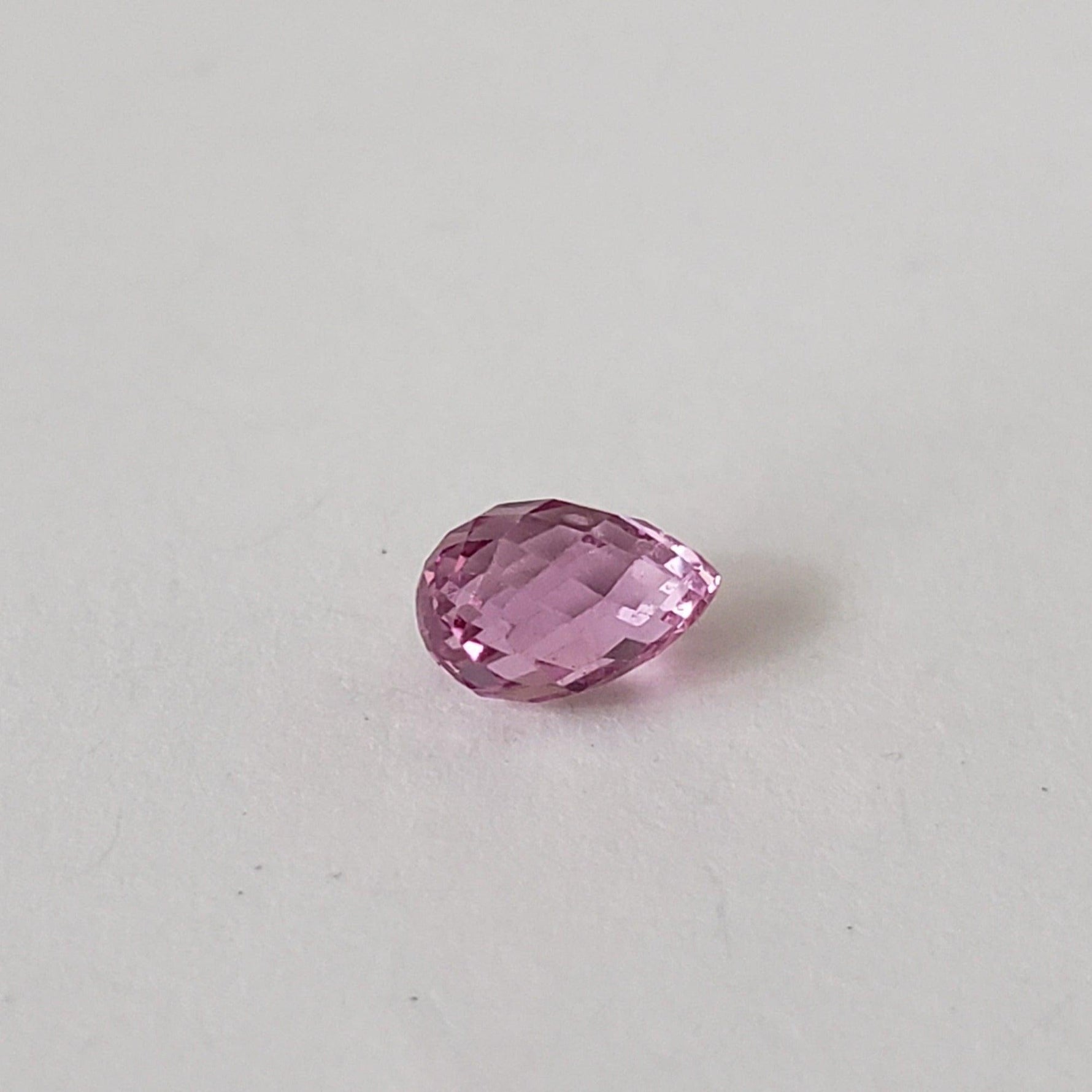  Sapphire | Briolette | Pink | 6.1x3.8mm | .82ct 2
