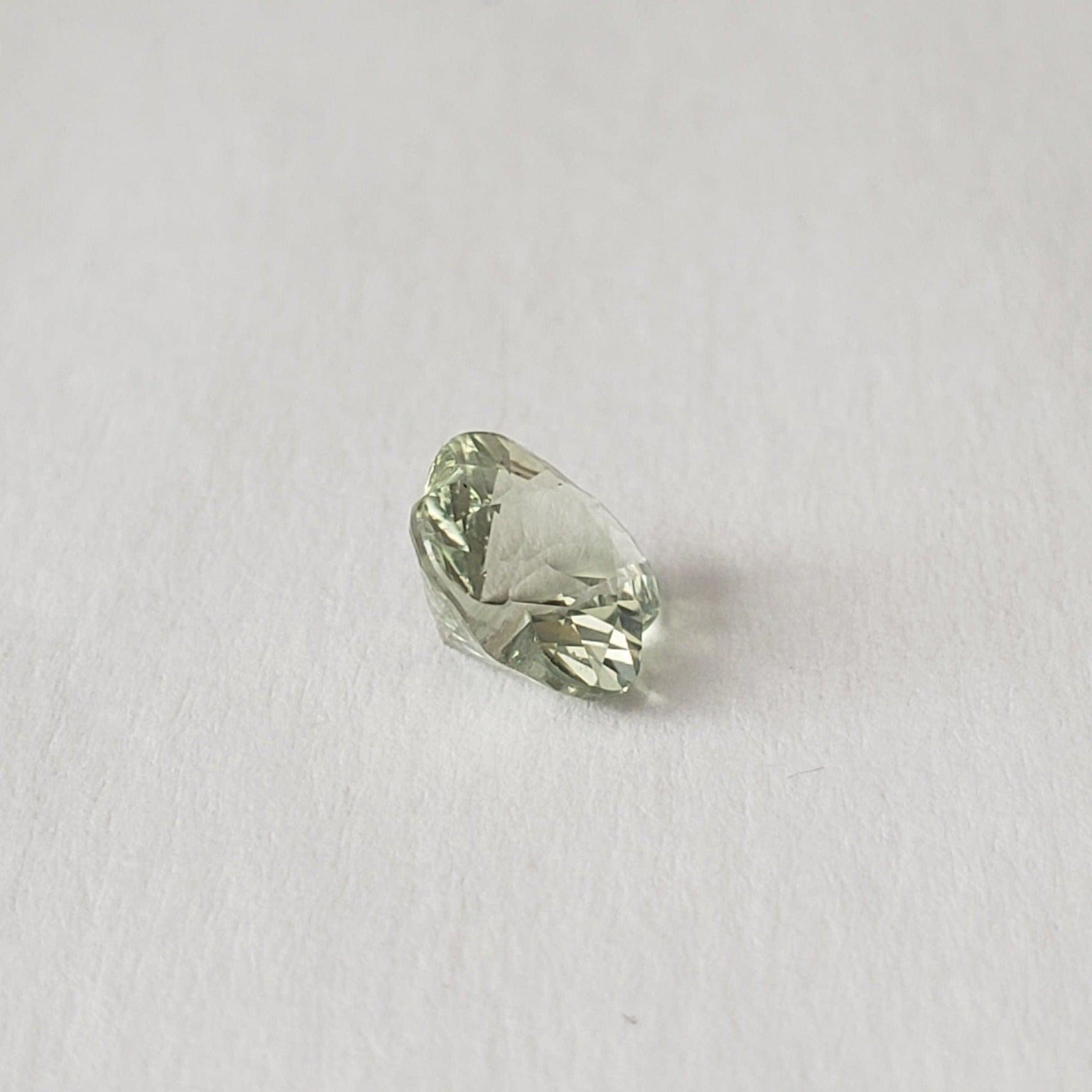  Sapphire | Flower Shape Diamond Cut | Green | 6.5mm 1.52ct | Africa 4