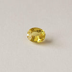  Sapphire | Oval Cut | Canary Yellow | 6.1x5.1mm 1.03ct 2