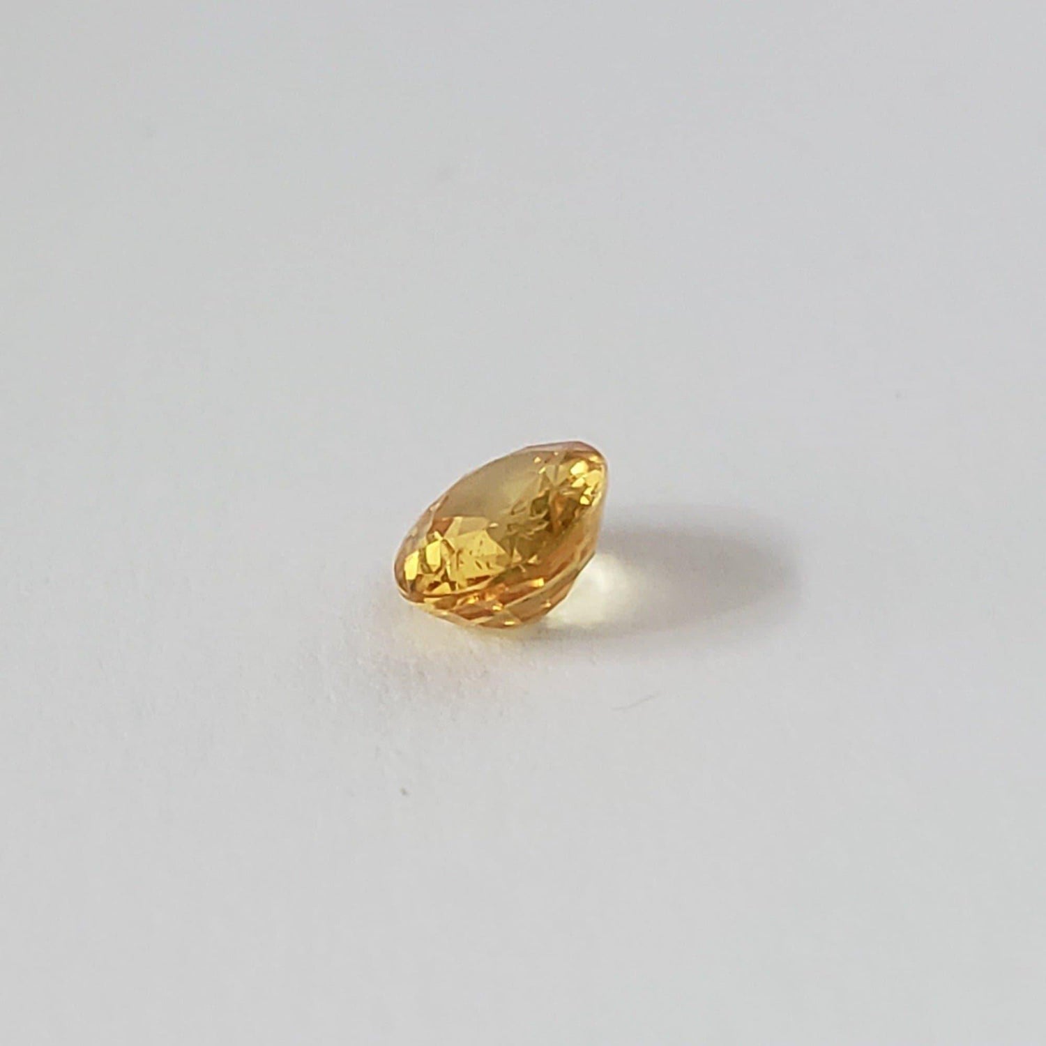  Sapphire | Oval Cut | Canary Yellow | 6x5mm 0.75ct 1