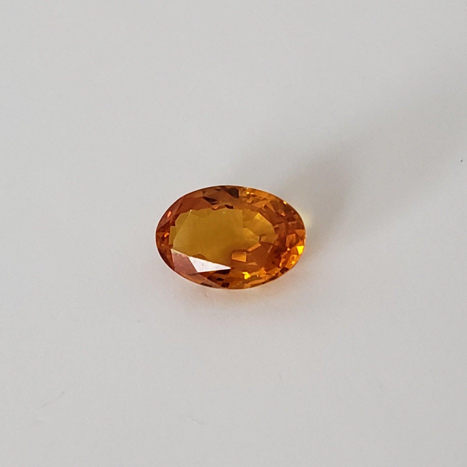  Sapphire | Oval Cut | Golden | 6x4mm 