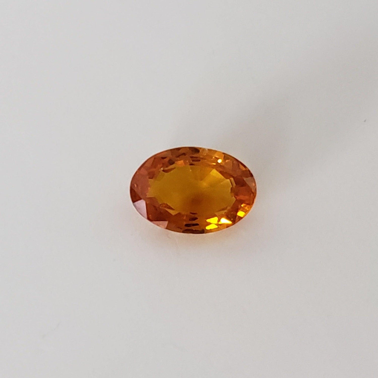 Sapphire | Oval Cut | Golden | 6x4mm 1