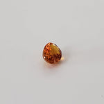  Sapphire | Oval Cut | Golden Orange | 6x4mm 2