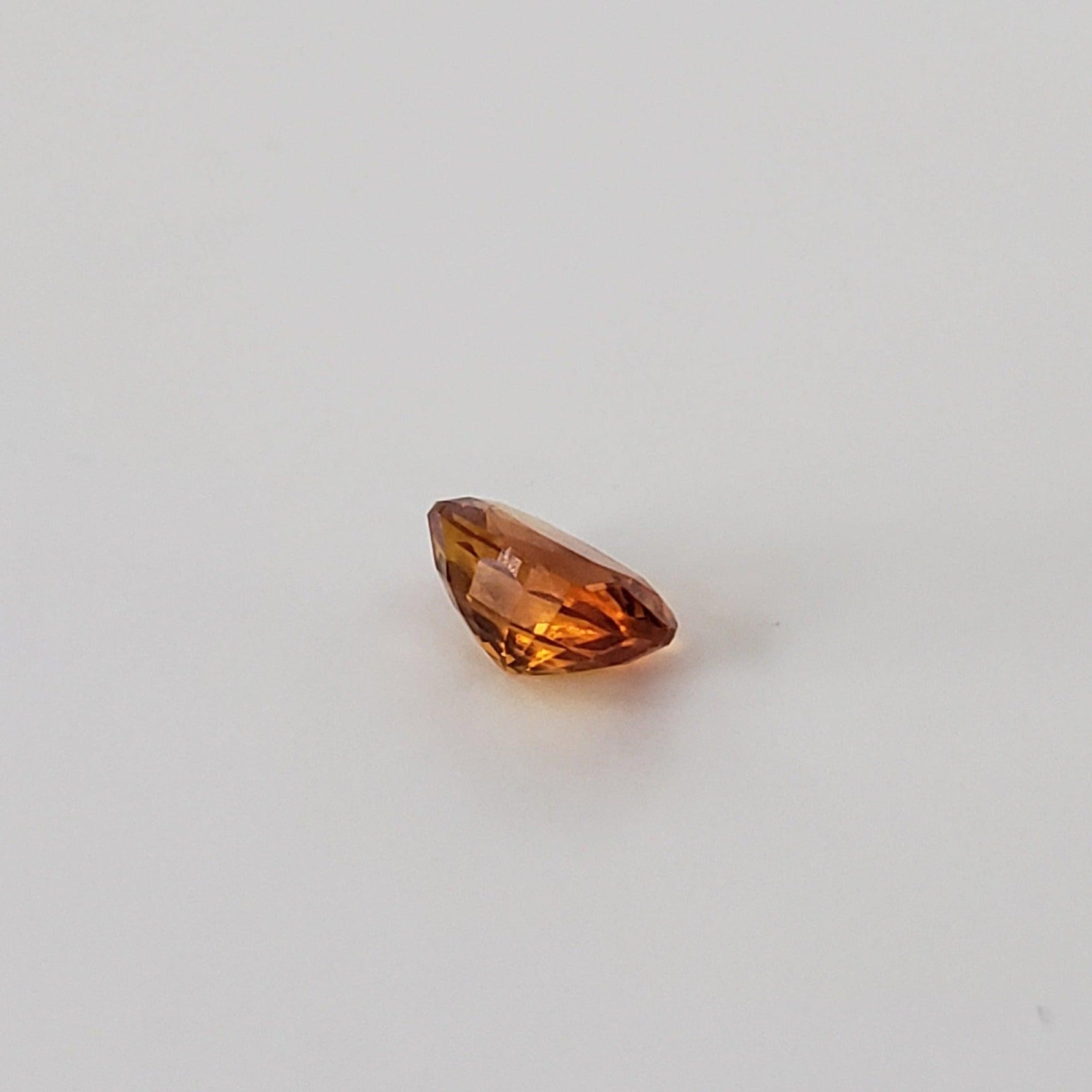  Sapphire | Oval Cut | Golden Orange | 6x4mm 3