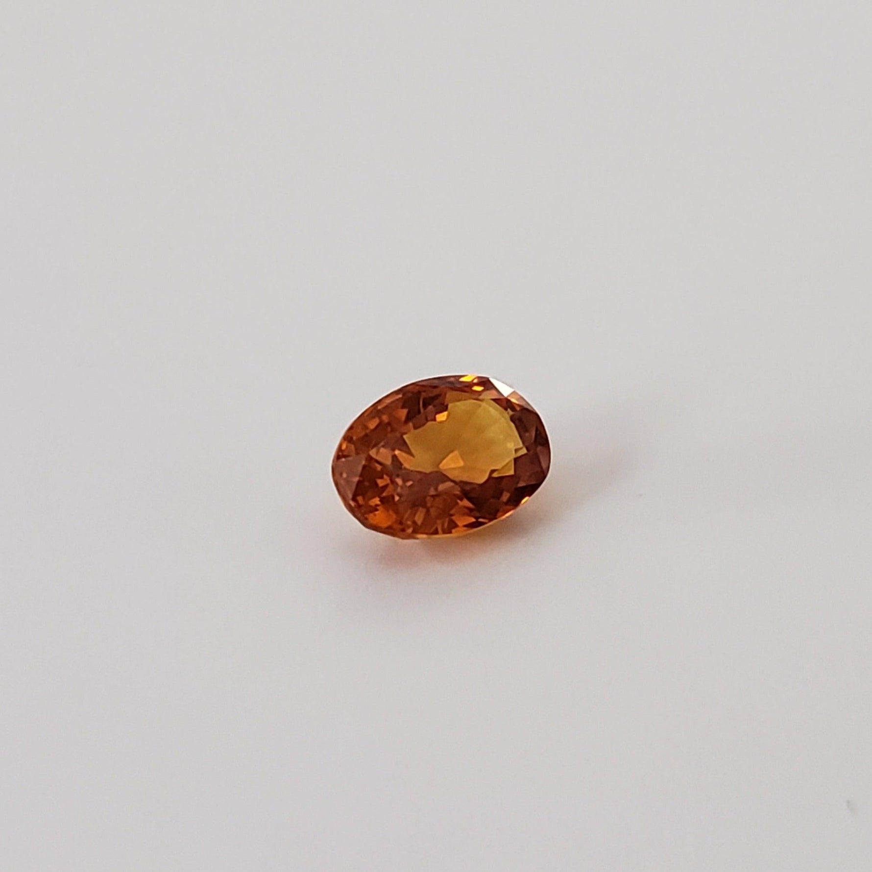  Sapphire | Oval Cut | Golden Orange | 6x4mm 5