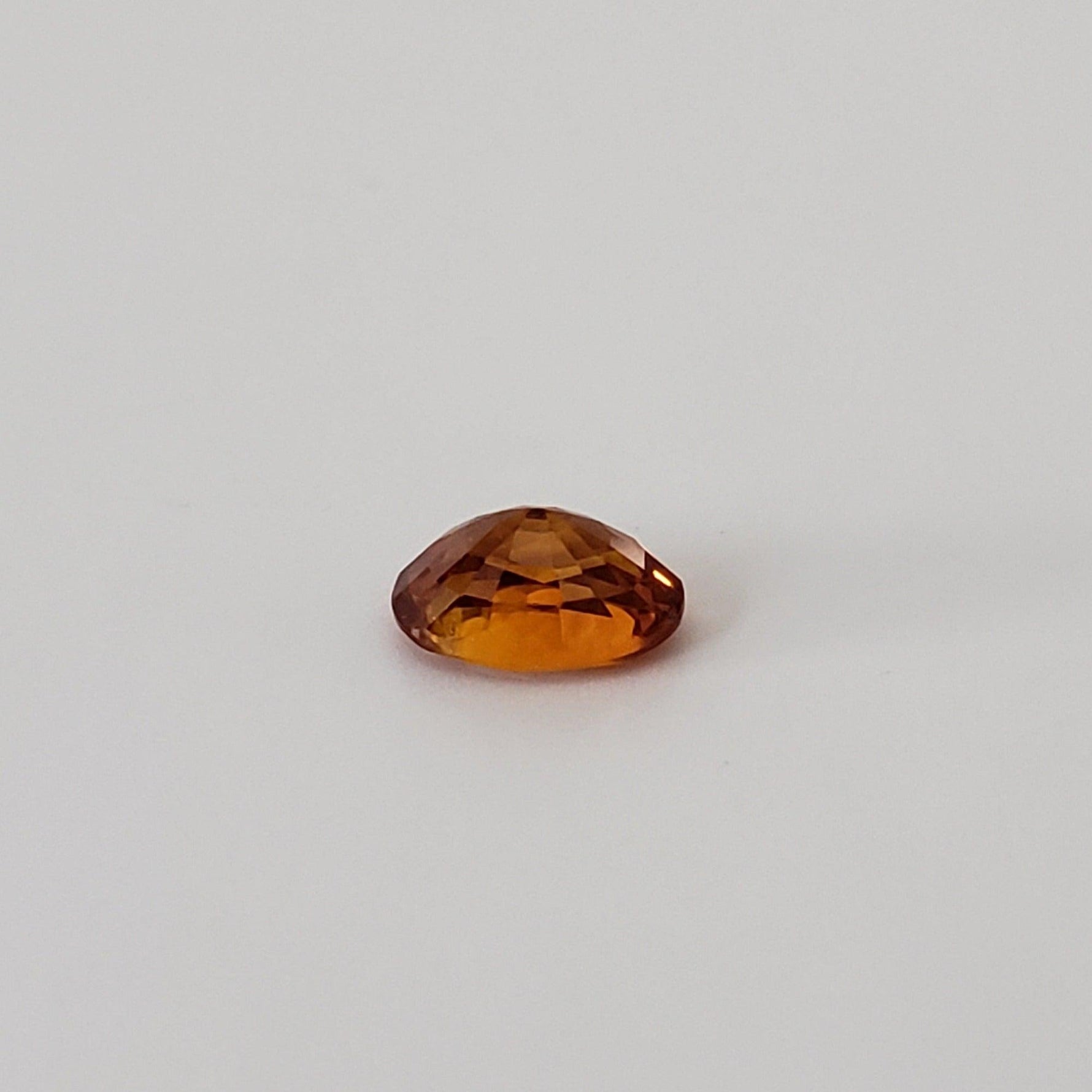  Sapphire | Oval Cut | Golden Orange | 6x4mm 7