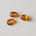  Sapphire | Oval Cut | Golden Yellow | 6x4mm 3