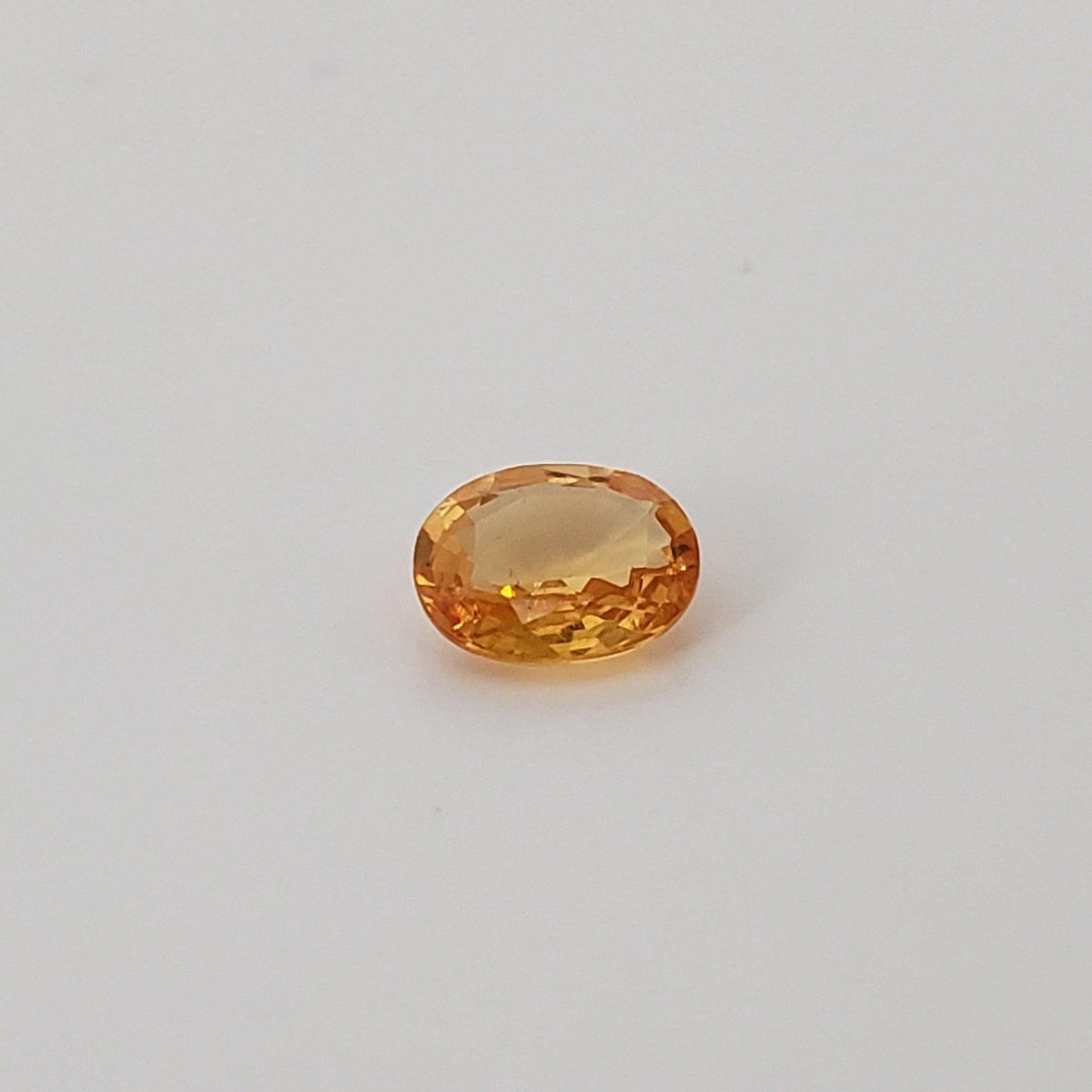  Sapphire | Oval Cut | Golden Yellow | 6x5mm 0.75ct 