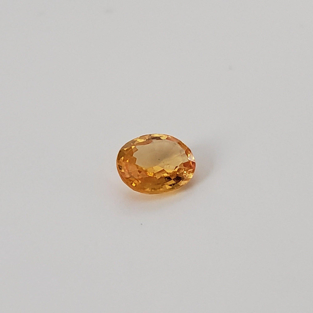  Sapphire | Oval Cut | Golden Yellow | 6x5mm 0.75ct 5