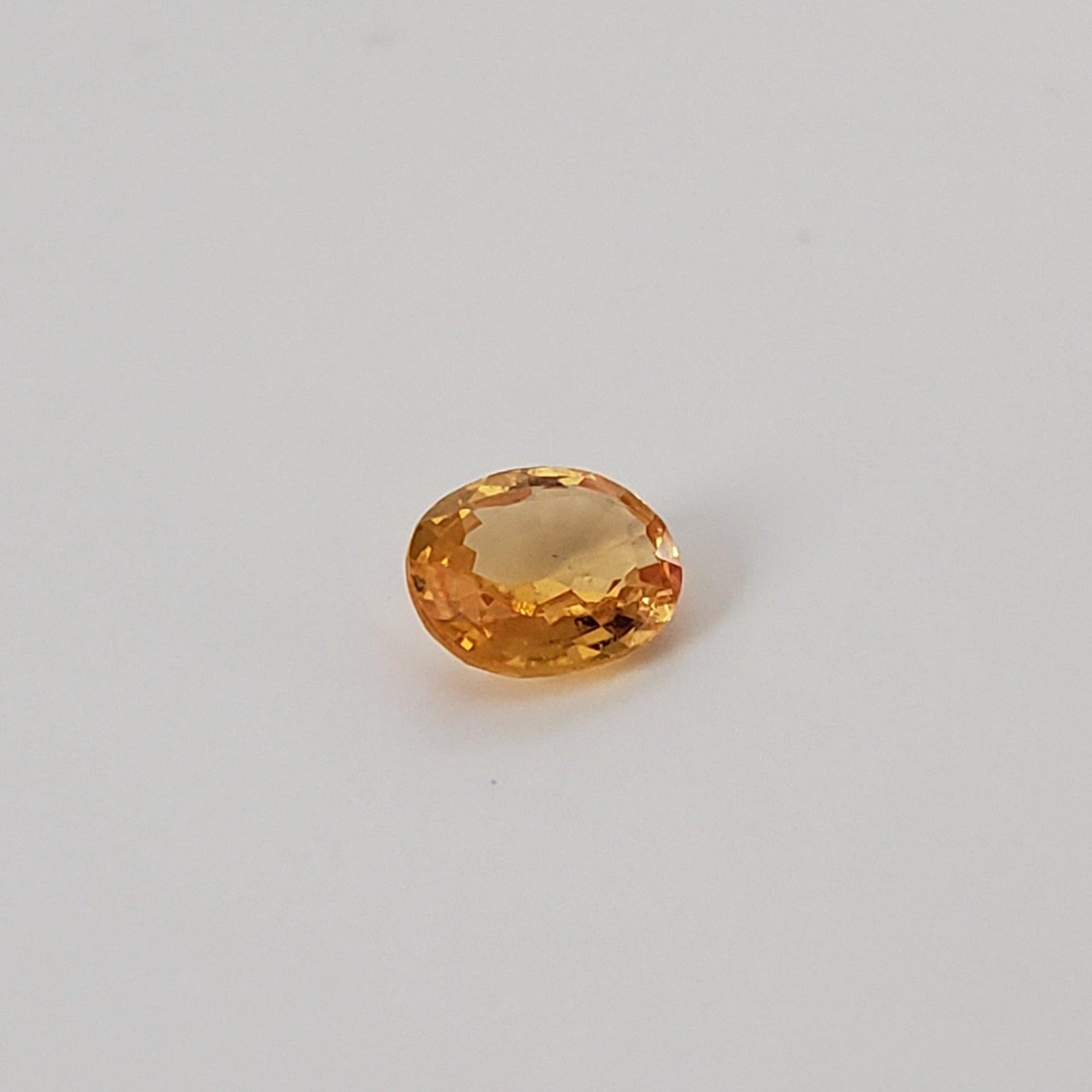  Sapphire | Oval Cut | Golden Yellow | 6x5mm 0.75ct 5